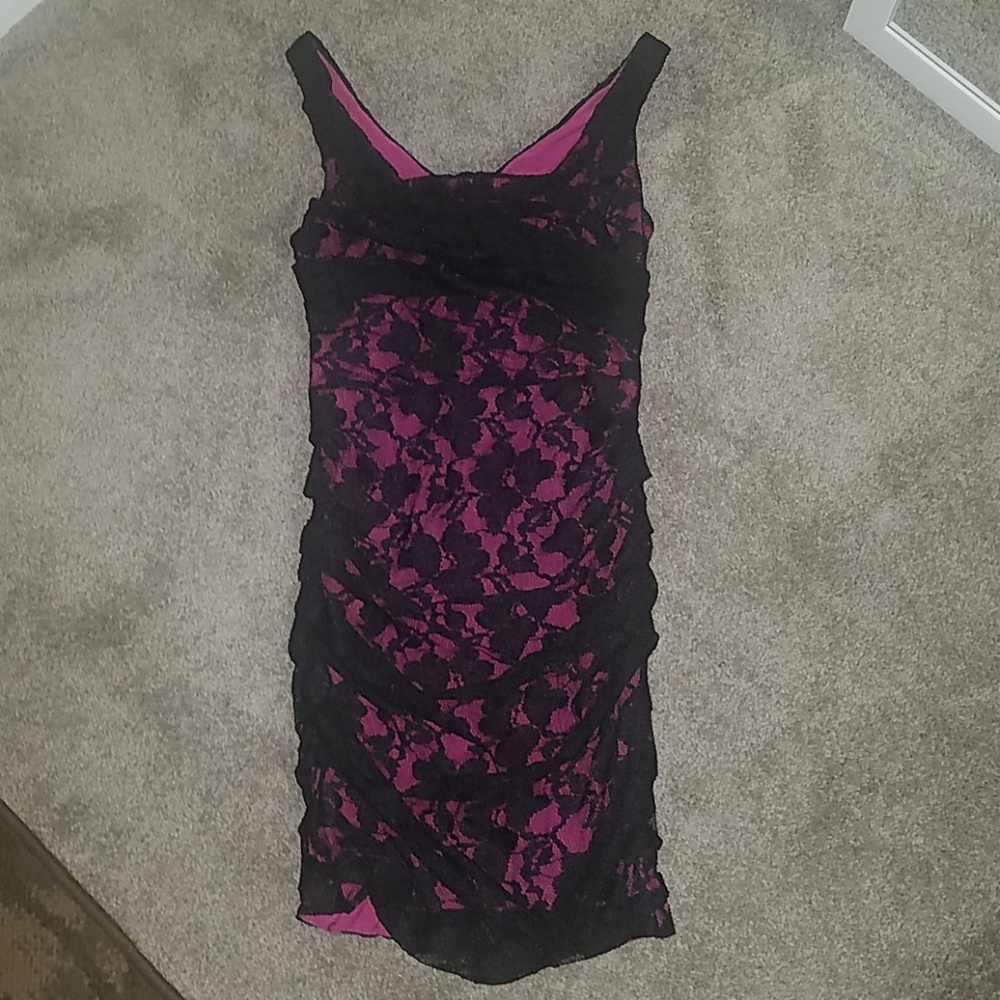 Little black and pink dress